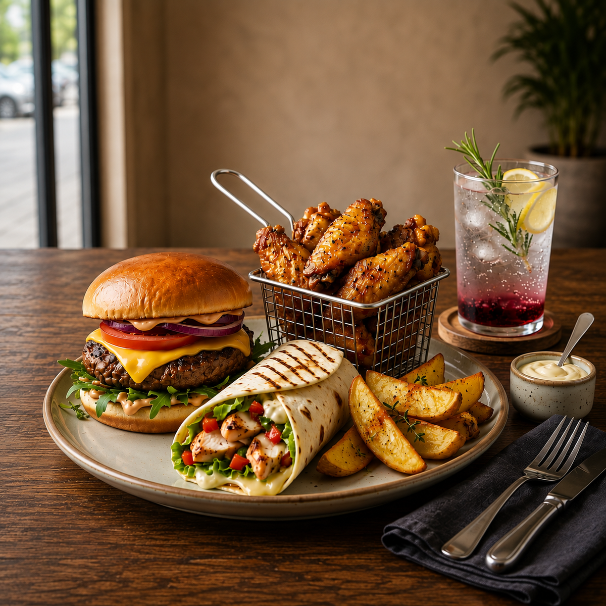 LUNCH & DINNER MENU