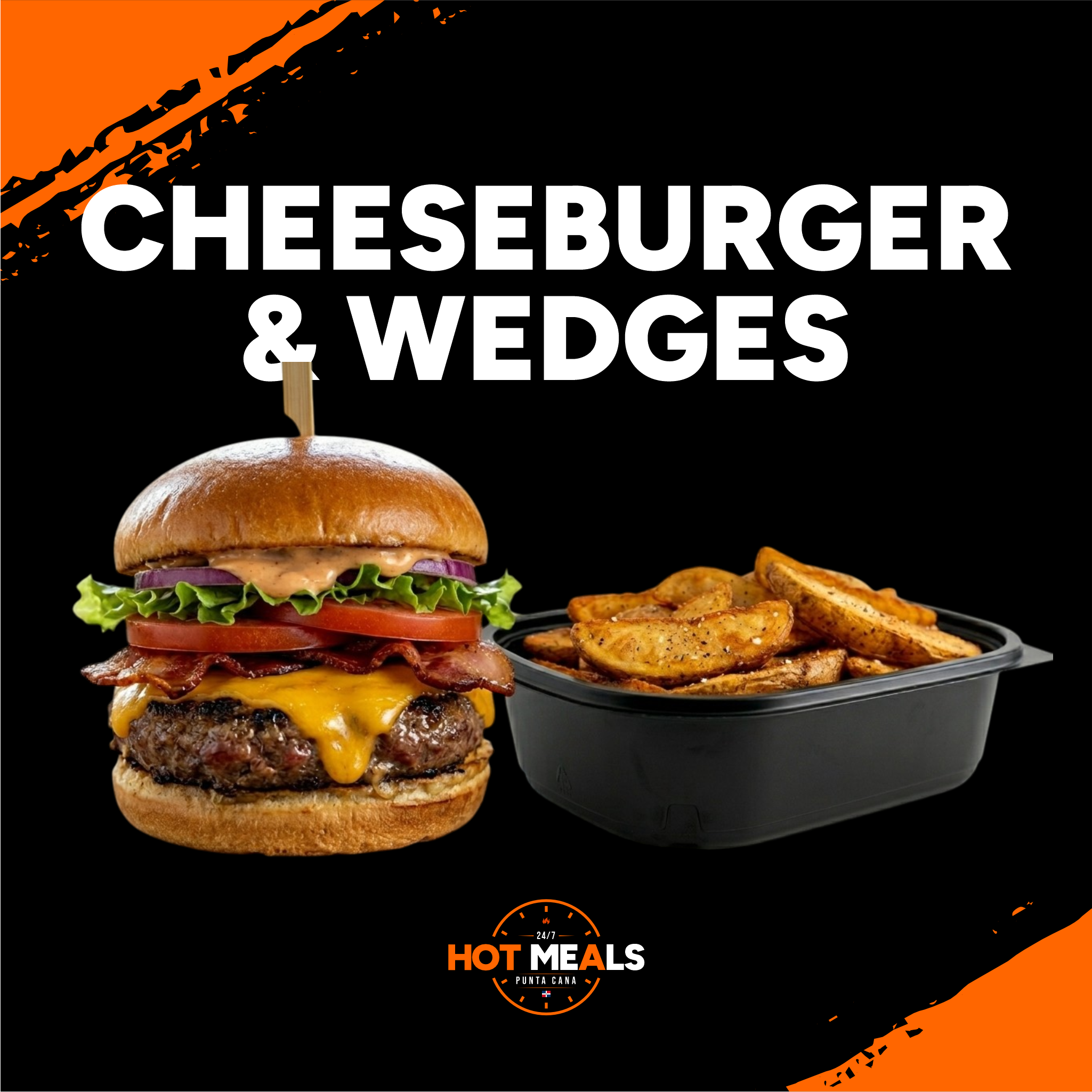 Cheeseburger & Wedges
